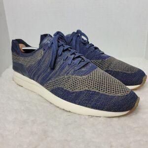 Cole Haan Grandpro Runner Stitchlite Shoes Mens Size 12 M Knit Navy Blue C27763